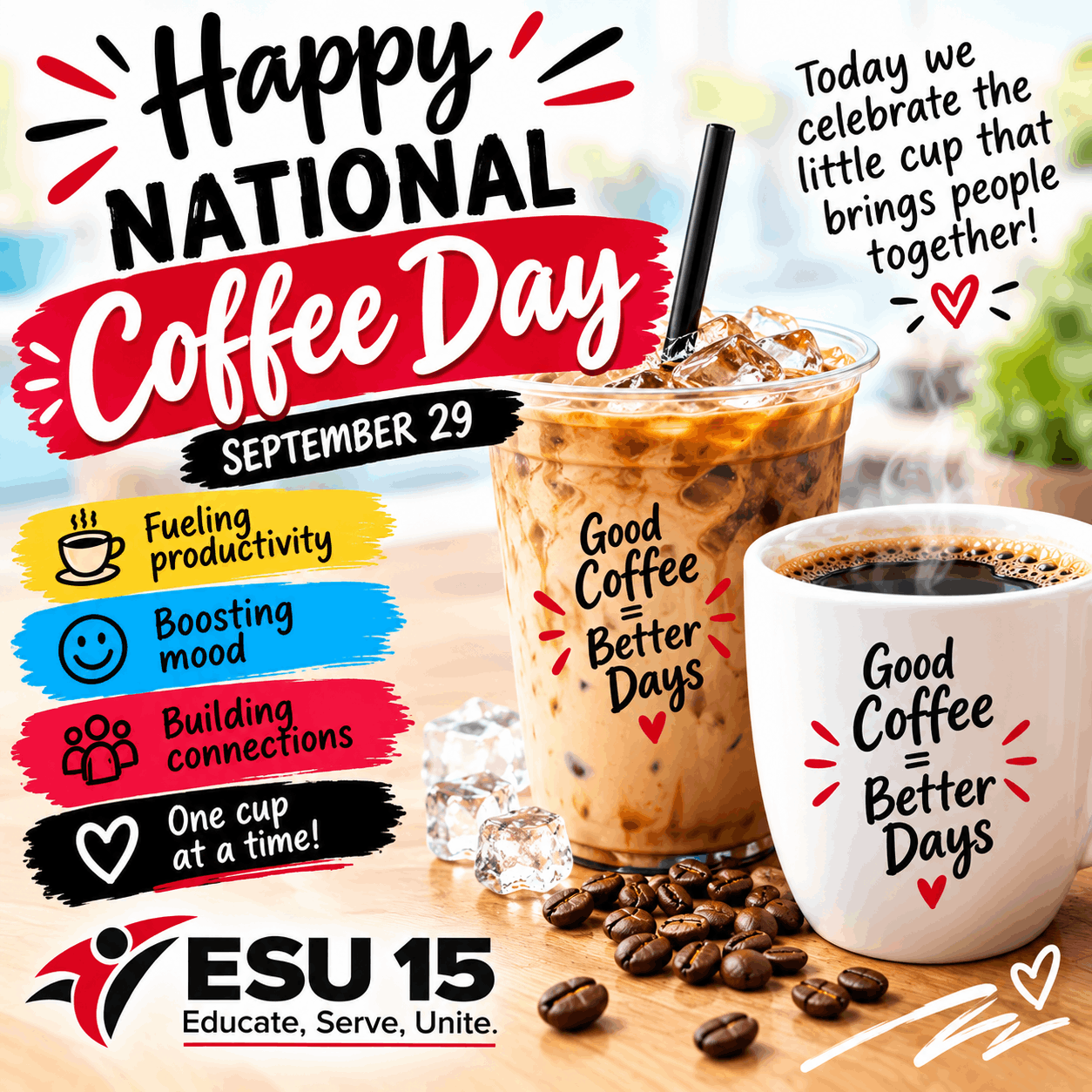 ☕️ Happy National Coffee Day! ☕️